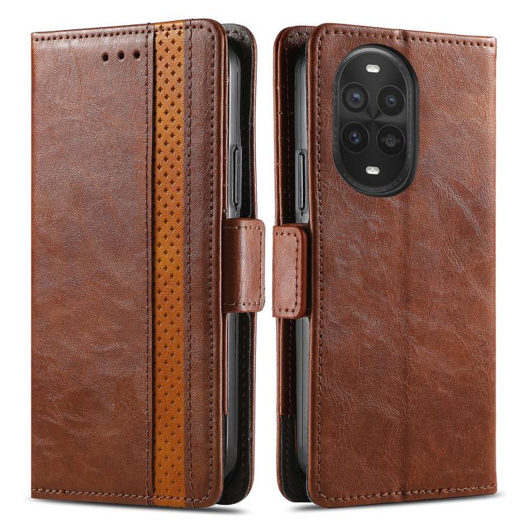 For Huawei nova 13 Pro CaseNeo Splicing Dual Magnetic Buckle Leather Phone Case