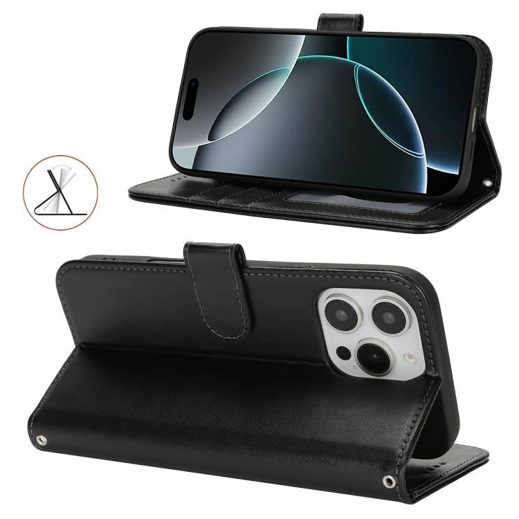 For iPhone 14 Plus Double Fold Printed Embossing Leather Phone Case