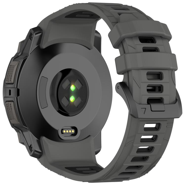 Fro Garmin Instinct 3 AMOLED / Solar 45mm Two Color Sports Silicone Watch Band
