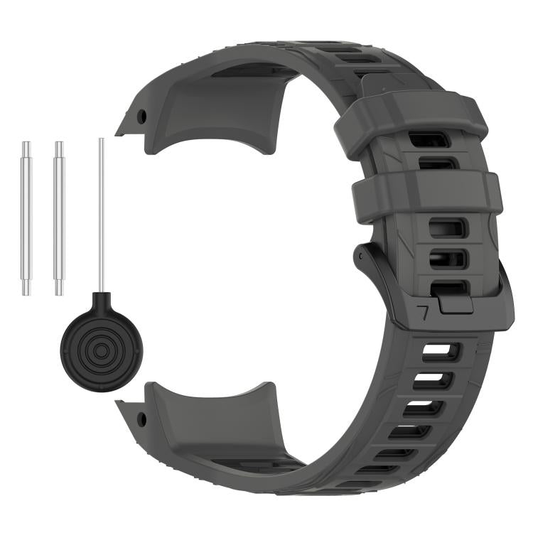 Fro Garmin Instinct 3 AMOLED / Solar 45mm Two Color Sports Silicone Watch Band