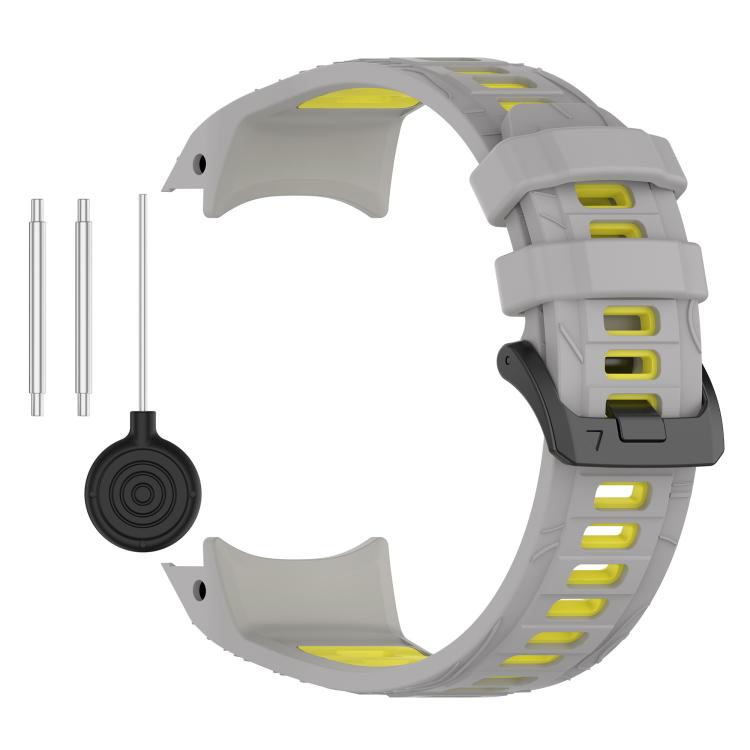 Fro Garmin Instinct 3 AMOLED / Solar 45mm Two Color Sports Silicone Watch Band