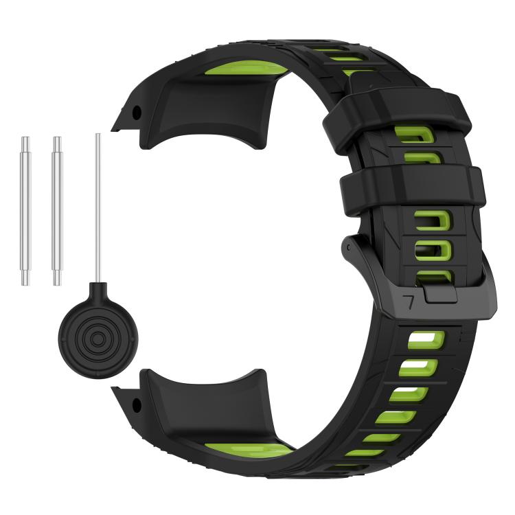 Fro Garmin Instinct 3 AMOLED / Solar 45mm Two Color Sports Silicone Watch Band