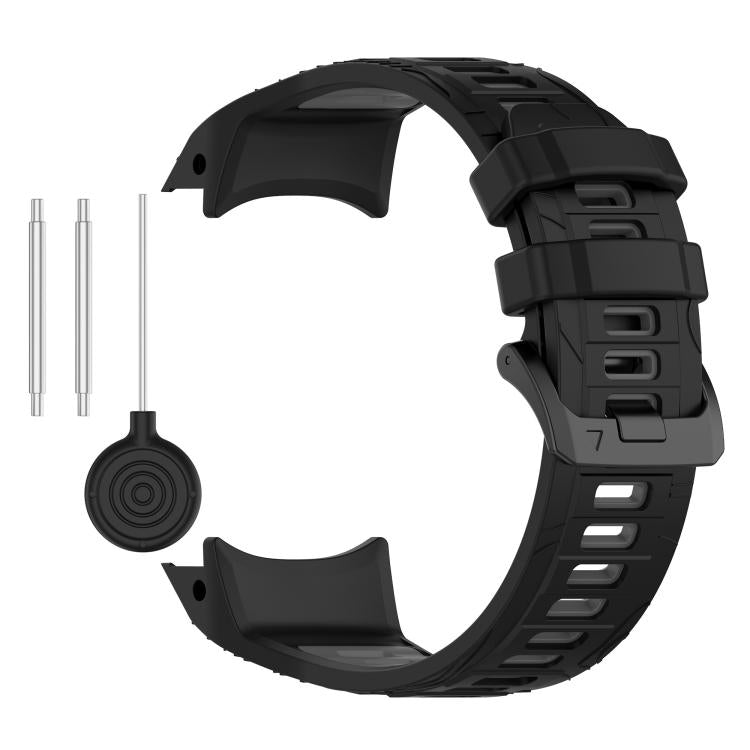 Fro Garmin Instinct 3 AMOLED / Solar 45mm Two Color Sports Silicone Watch Band