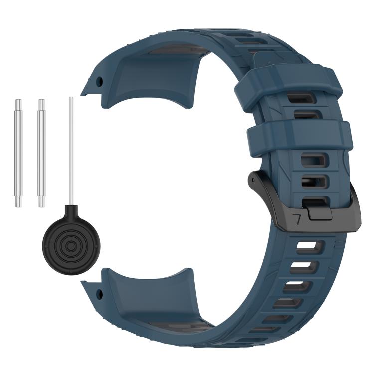 Fro Garmin Instinct 3 AMOLED / Solar 45mm Two Color Sports Silicone Watch Band