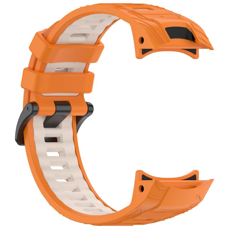 For Garmin Instinct 3 AMOLED / Solar 50mm Two Color Sports Silicone Watch Band