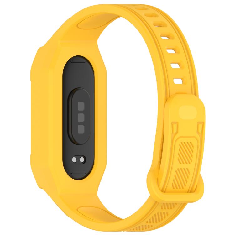For Xiaomi Smart Band 9 / 8 / 7 / 6 / 5 Twill Integrated TPU Watch Band