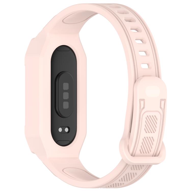 For Xiaomi Smart Band 9 / 8 / 7 / 6 / 5 Twill Integrated TPU Watch Band