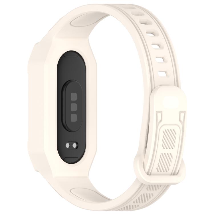 For Xiaomi Smart Band 9 / 8 / 7 / 6 / 5 Twill Integrated TPU Watch Band