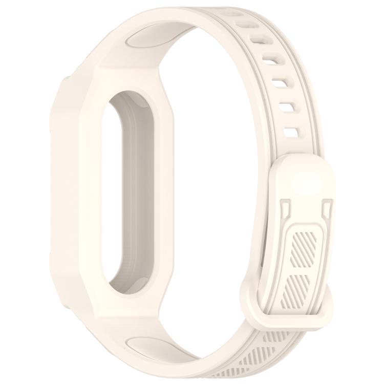 For Xiaomi Smart Band 9 / 8 / 7 / 6 / 5 Twill Integrated TPU Watch Band