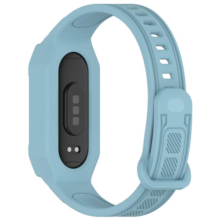 For Xiaomi Smart Band 9 / 8 / 7 / 6 / 5 Twill Integrated TPU Watch Band