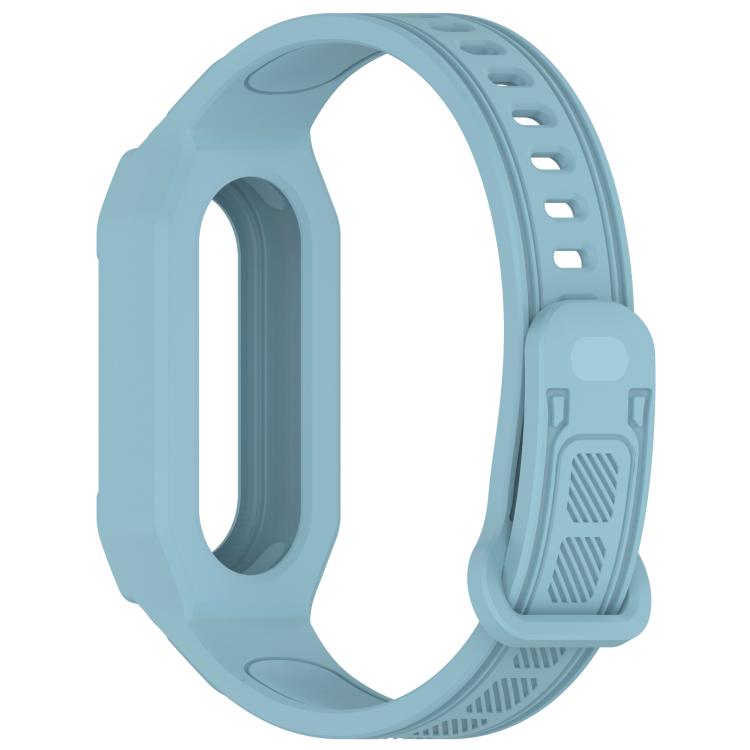 For Xiaomi Smart Band 9 / 8 / 7 / 6 / 5 Twill Integrated TPU Watch Band