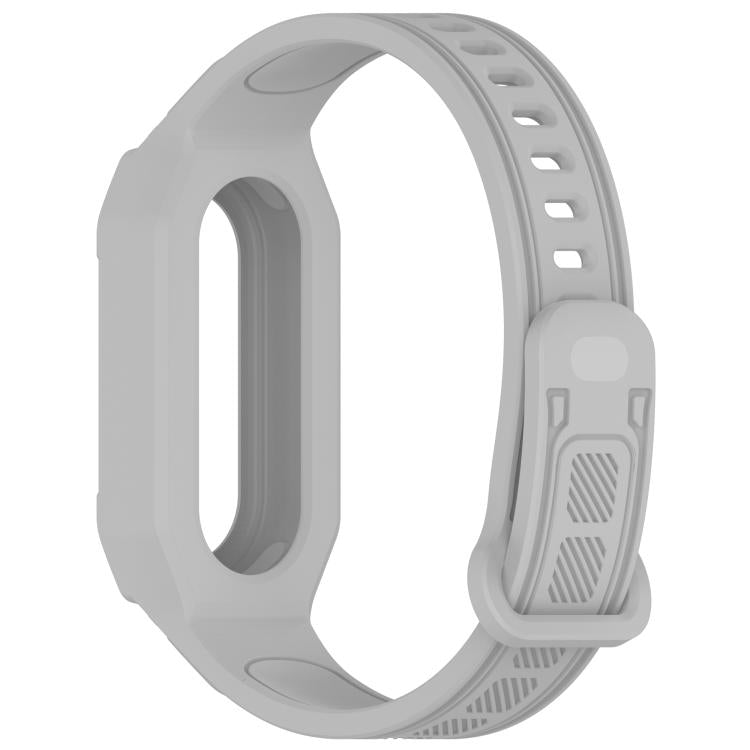 For Xiaomi Smart Band 9 / 8 / 7 / 6 / 5 Twill Integrated TPU Watch Band