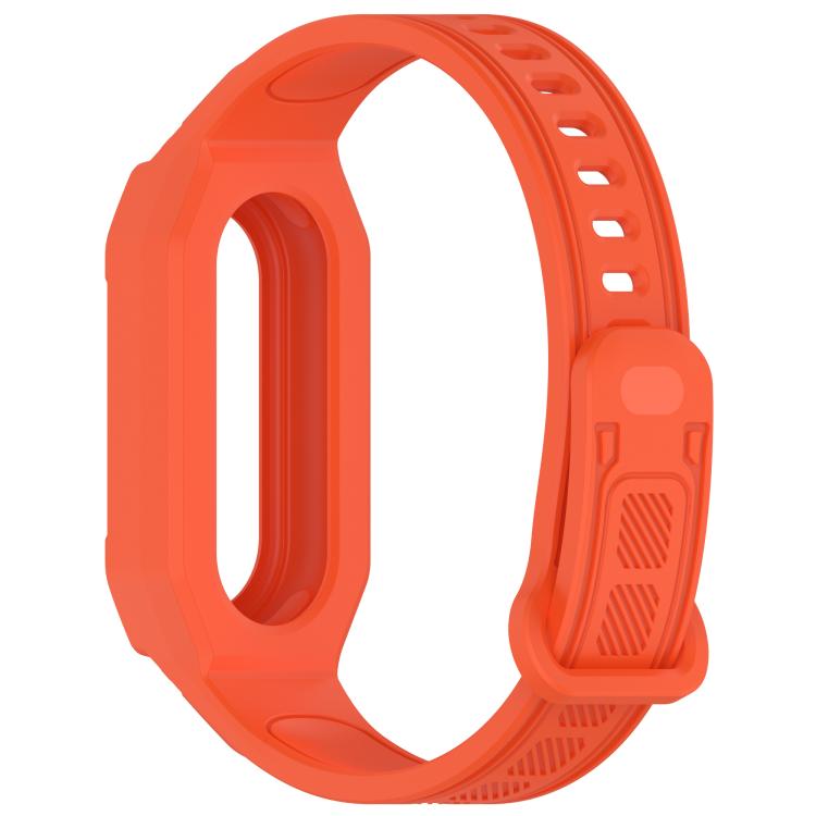 For Xiaomi Smart Band 9 / 8 / 7 / 6 / 5 Twill Integrated TPU Watch Band