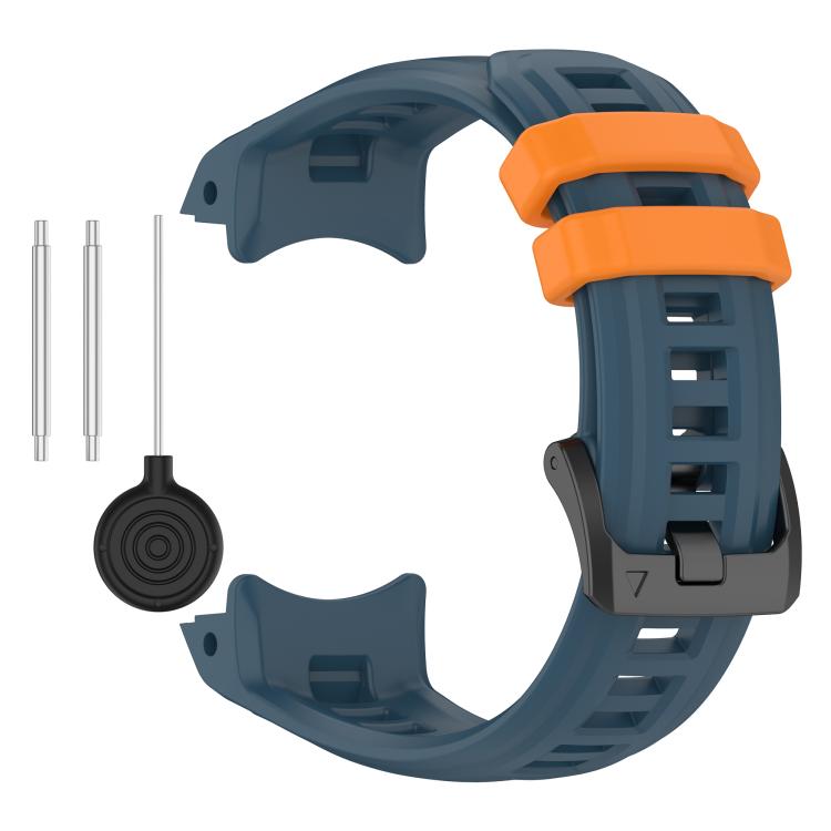 For Garmin Instinct E 45mm Breathable Silicone Watch Band Wristband