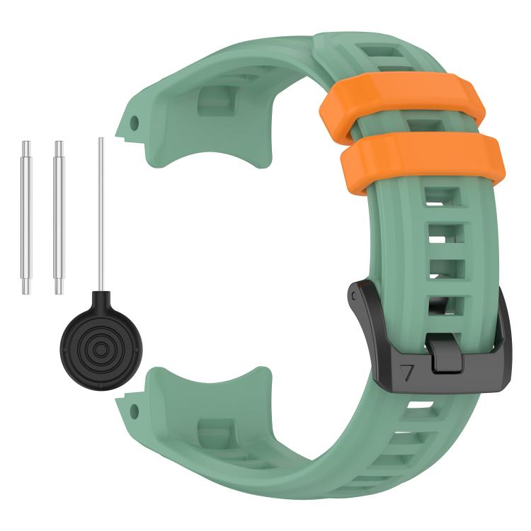 For Garmin Instinct E 45mm Breathable Silicone Watch Band Wristband