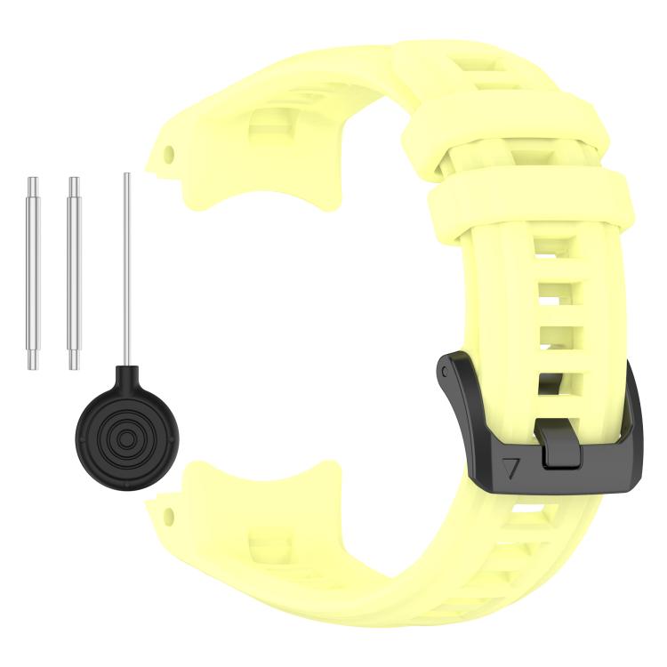For Garmin Instinct E 45mm Breathable Silicone Watch Band Wristband