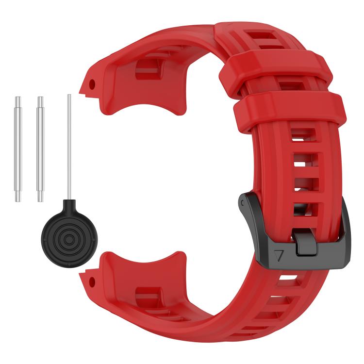 For Garmin Instinct E 45mm Breathable Silicone Watch Band Wristband