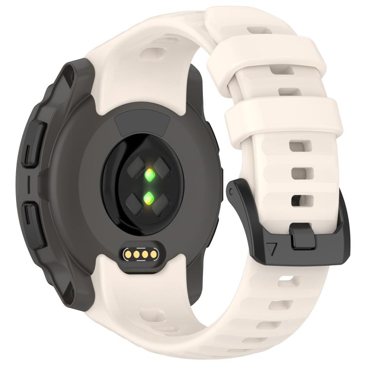 For Garmin Instinct E 40mm Breathable Silicone Watch Band Wristband
