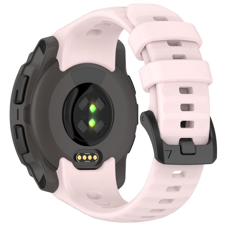 For Garmin Instinct E 40mm Breathable Silicone Watch Band Wristband