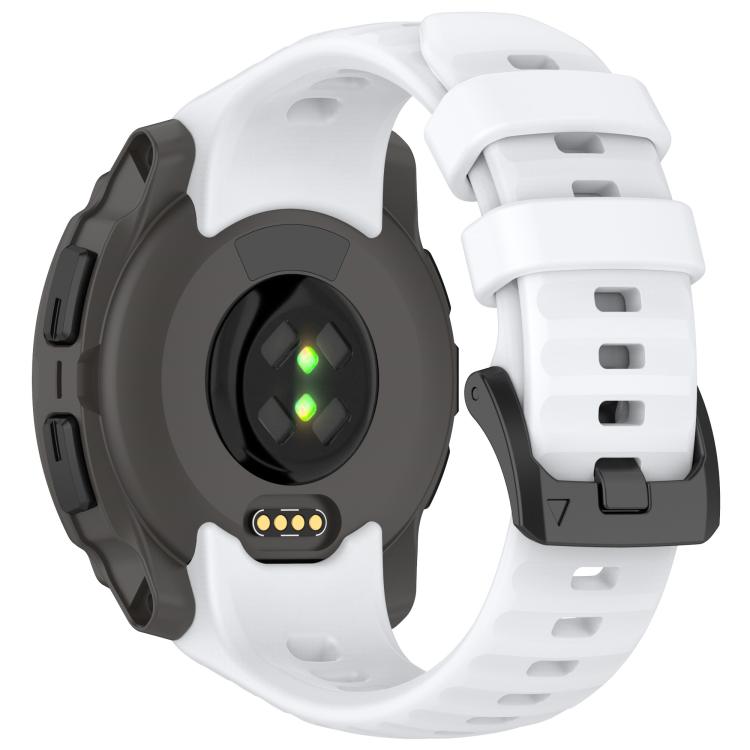 For Garmin Instinct E 40mm Breathable Silicone Watch Band Wristband