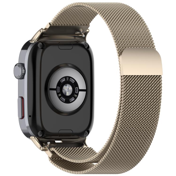For Huawei Watch D2 Vertical Metal Connector Milanese Magnetic Loop Watch Band