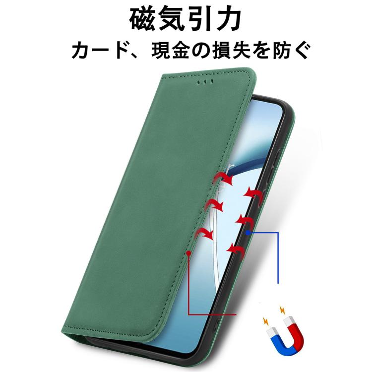 For Fujitsu Arrows We2 Plus / F-51E Retro Skin Feel Magnetic Flip Leather Phone Case