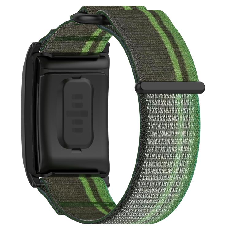 For WHOOP 4.0 / 5.0 Nylon Loop Hook and Loop Fastener Watch Band