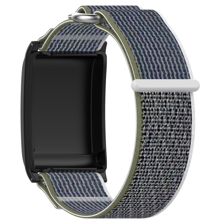 For WHOOP 4.0 / 5.0 Nylon Loop Hook and Loop Fastener Watch Band