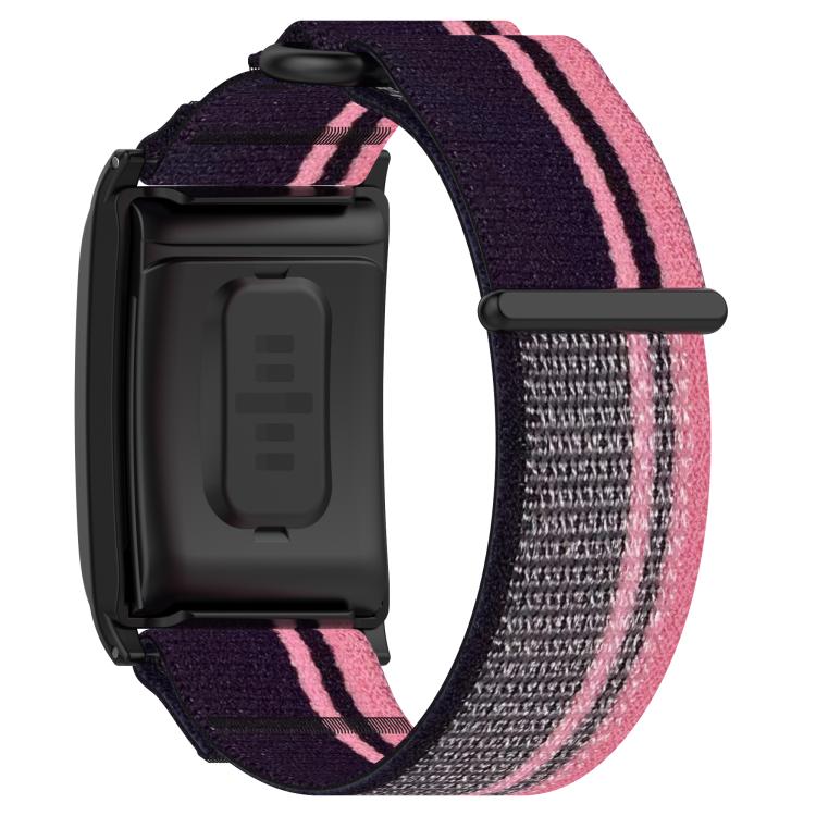 For WHOOP 4.0 / 5.0 Nylon Loop Hook and Loop Fastener Watch Band