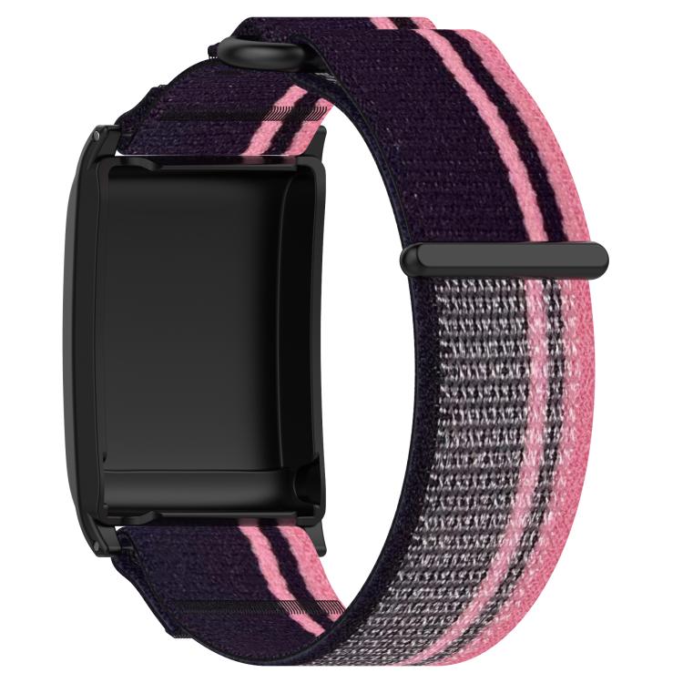 For WHOOP 4.0 / 5.0 Nylon Loop Hook and Loop Fastener Watch Band