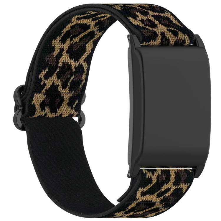 For WHOOP 5.0 / 4.0 Slide Buckle Nylon Elastic Braided Watch Band