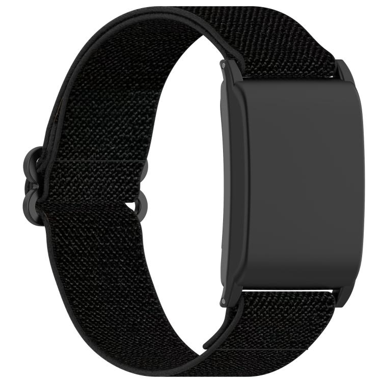 For WHOOP 5.0 / 4.0 Slide Buckle Nylon Elastic Braided Watch Band