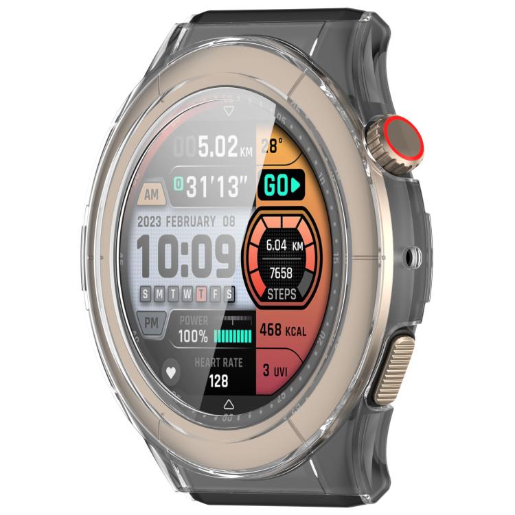 For Amazfit Cheetah Round Tempered Film Integrated PC Watch Protective Case