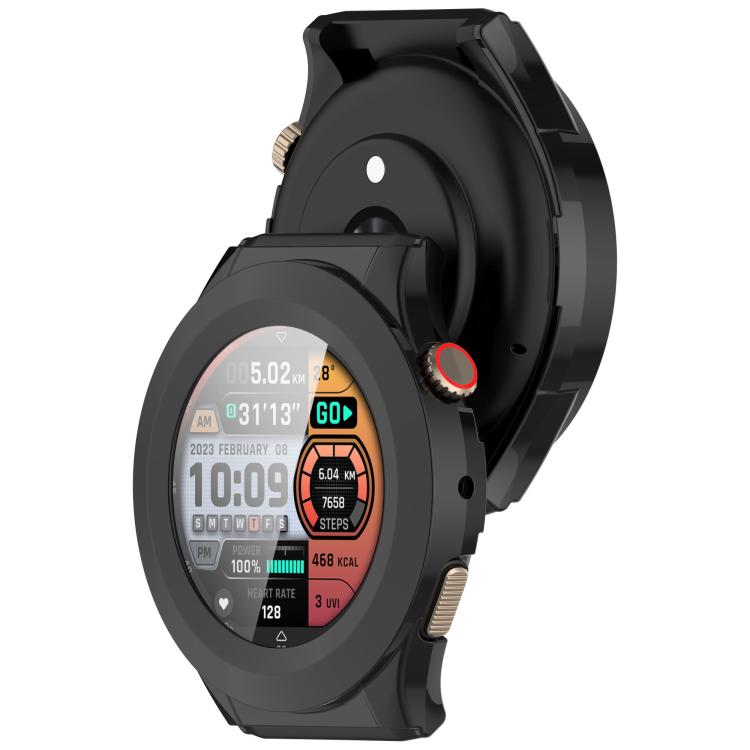 For Amazfit Cheetah Pro Tempered Film Integrated PC Watch Protective Case