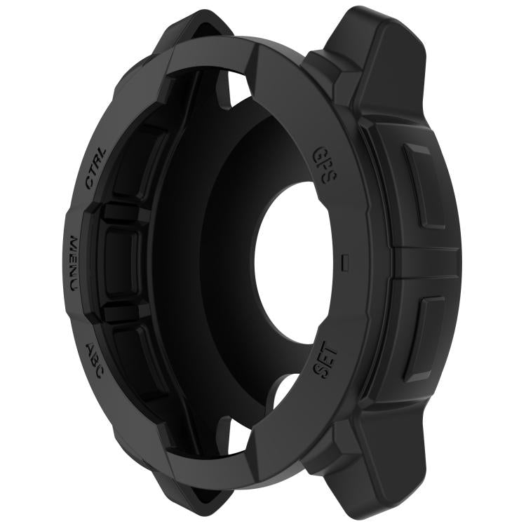 For Garmin Instinct 3 AMOLED / Solar 45mm Silicone Watch Protective Case