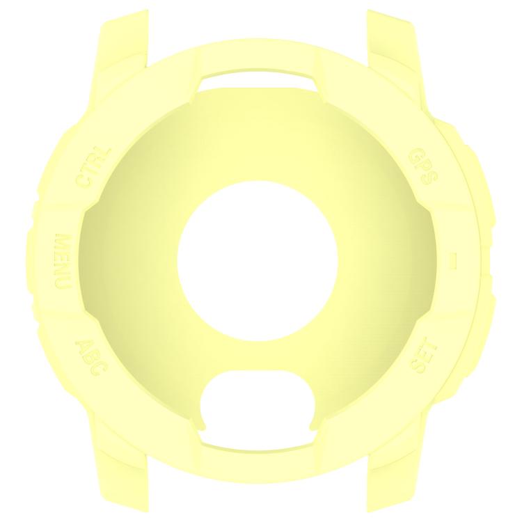 For Garmin Instinct 3 AMOLED / Solar 45mm Silicone Watch Protective Case