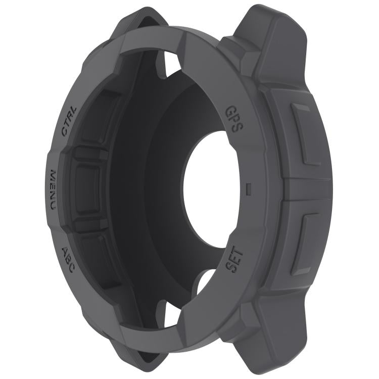 For Garmin Instinct 3 AMOLED / Solar 45mm Silicone Watch Protective Case