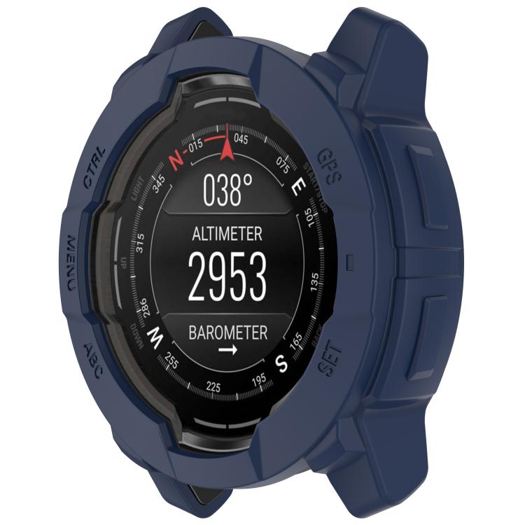 For Garmin Instinct 3 AMOLED / Solar 45mm Silicone Watch Protective Case