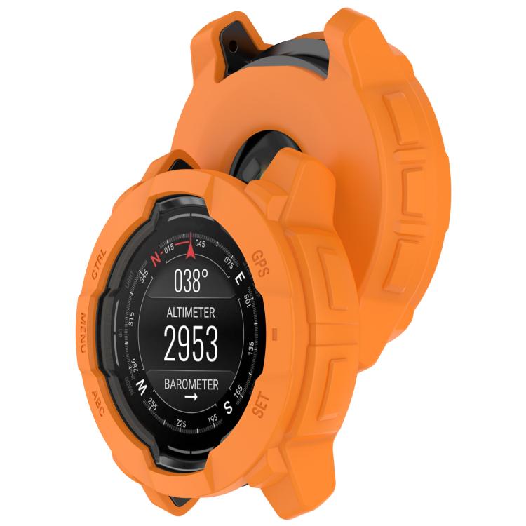 For Garmin Instinct 3 AMOLED / Solar 50mm Silicone Watch Protective Case