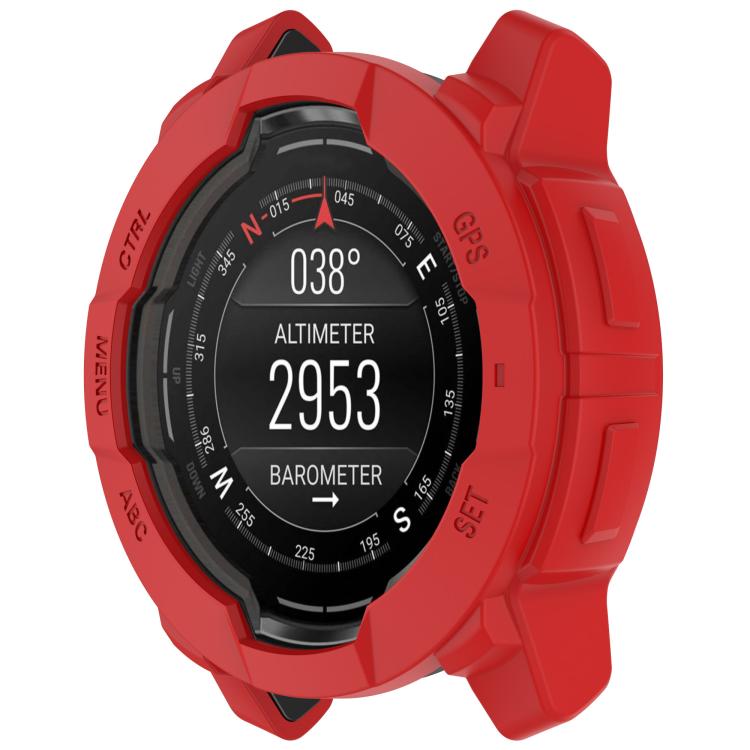 For Garmin Instinct 3 AMOLED / Solar 50mm Silicone Watch Protective Case