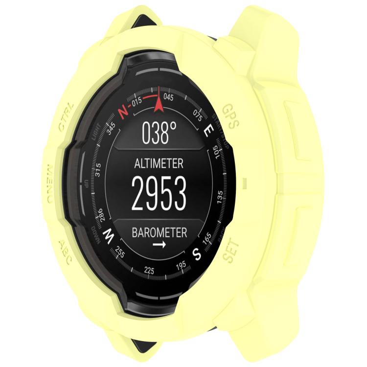 For Garmin Instinct 3 AMOLED / Solar 50mm Silicone Watch Protective Case