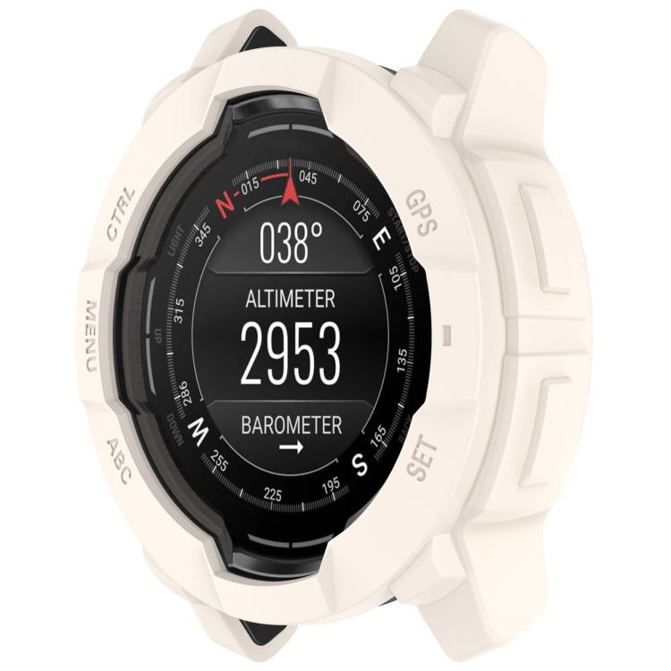For Garmin Instinct 3 AMOLED / Solar 50mm Silicone Watch Protective Case