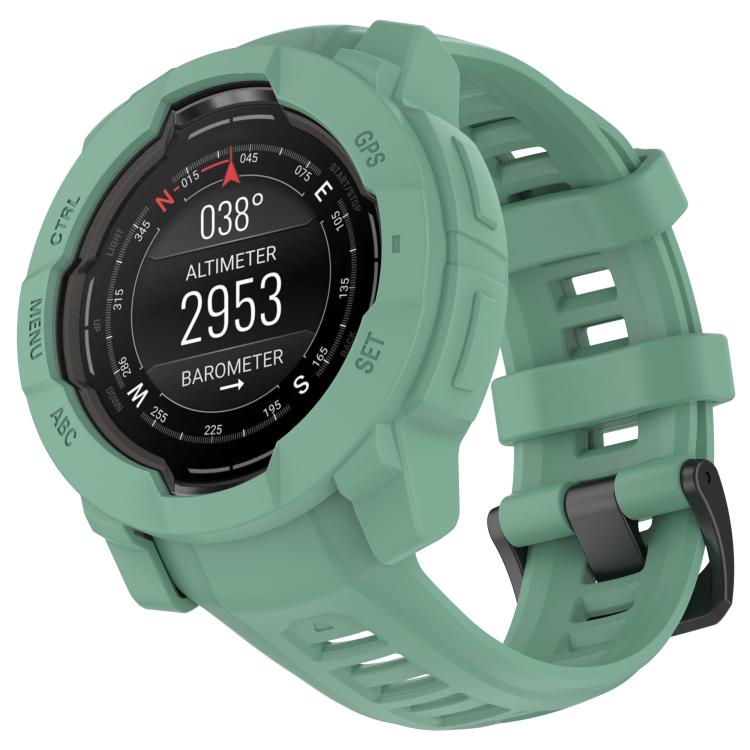 For Garmin Instinct 3 AMOLED / Solar 50mm Silicone Watch Protective Case
