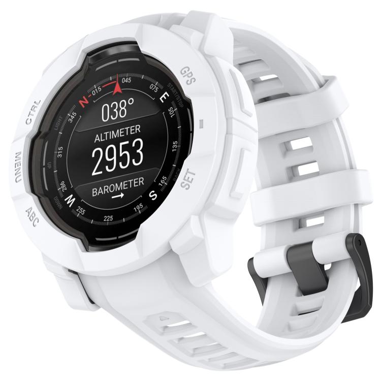 For Garmin Instinct 3 AMOLED / Solar 50mm Silicone Watch Protective Case