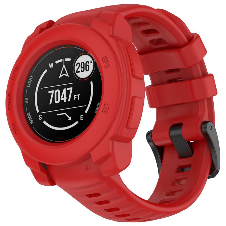 For Garmin Instinct E 40mm Silicone Watch Protective Case