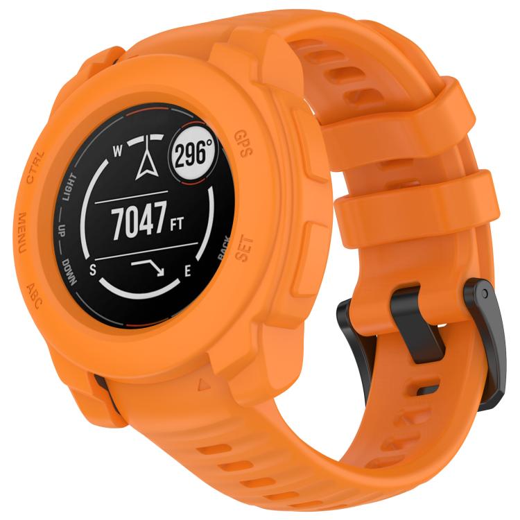 For Garmin Instinct E 45mm Silicone Watch Protective Case