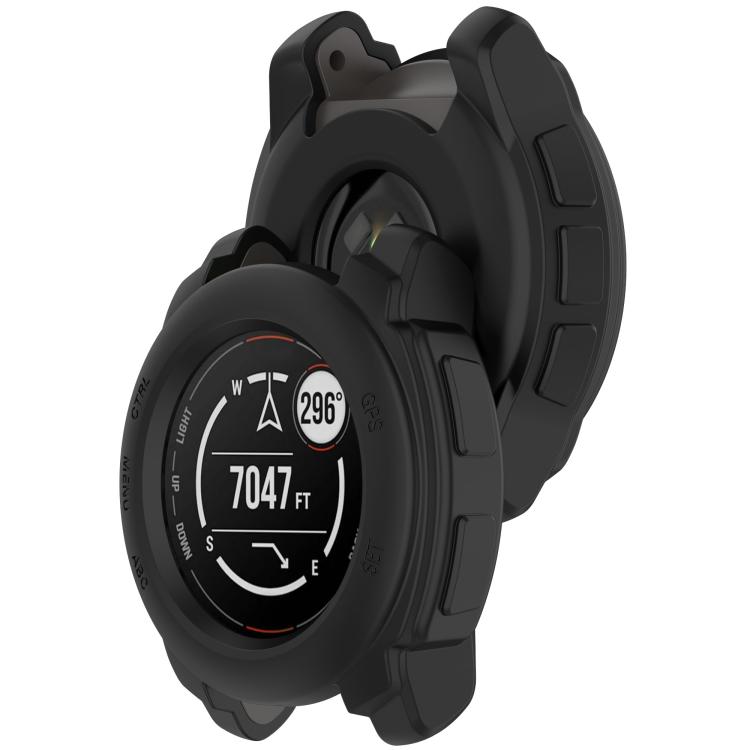 For Garmin Instinct E 45mm Silicone Watch Protective Case