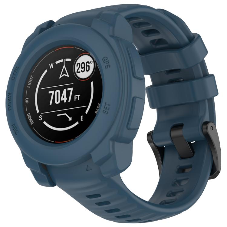 For Garmin Instinct E 45mm Silicone Watch Protective Case