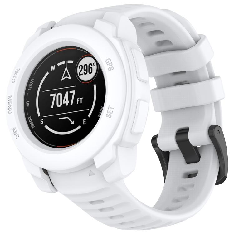 For Garmin Instinct E 45mm Silicone Watch Protective Case