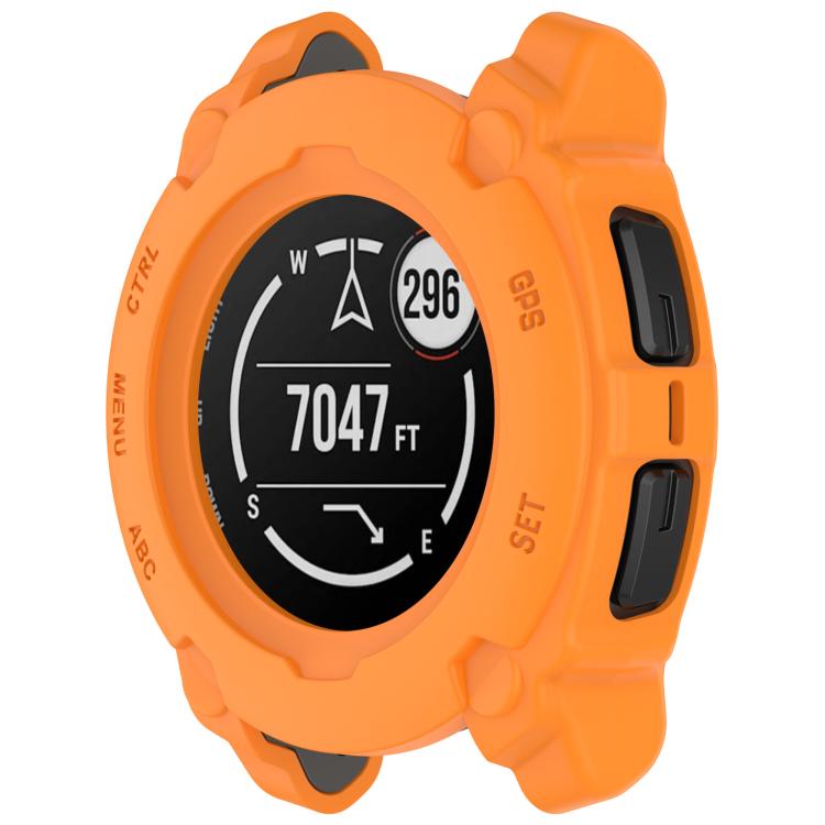 For Garmin Instinct E 40mm Half Coverage Hollow TPU Armour Watch Protective Case